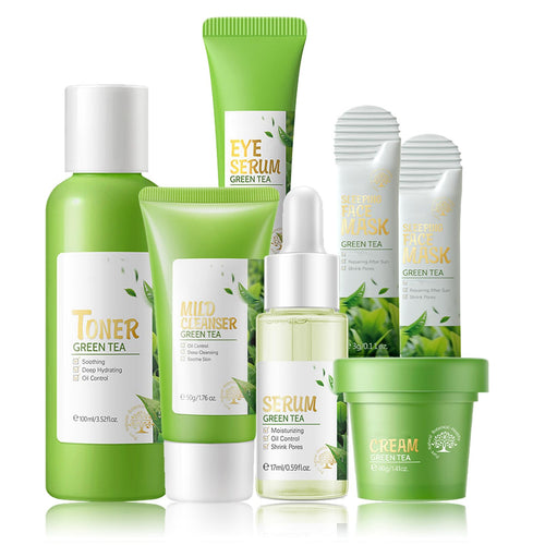 Set de Productos para el Cuidado de la Piel con Té Verde SetD